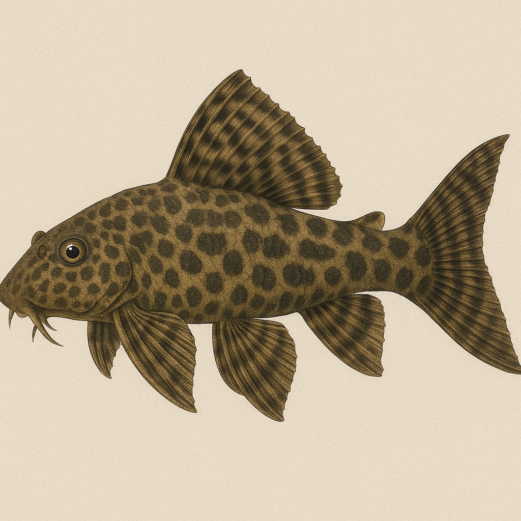트랙터로 불리우는 비파(Bristlenose Pleco)