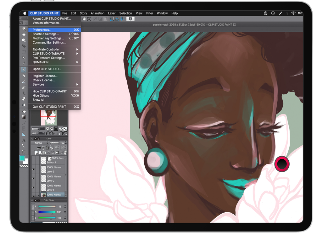 Clip Studio Paint for iPad