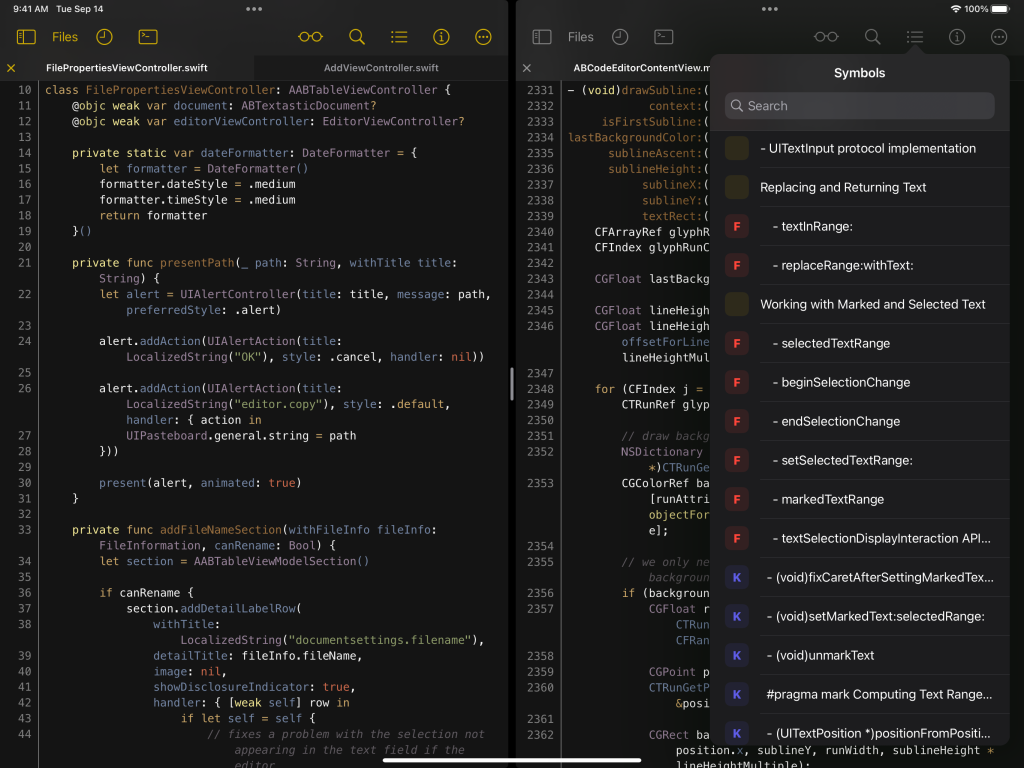 Textastic Code Editor