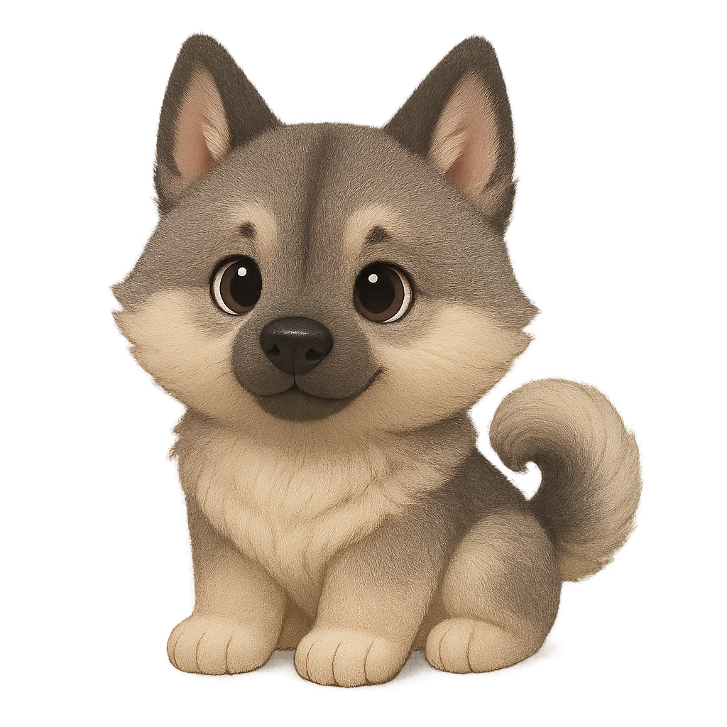노르웨이언 엘크하운드 (Norwegian Elkhound)