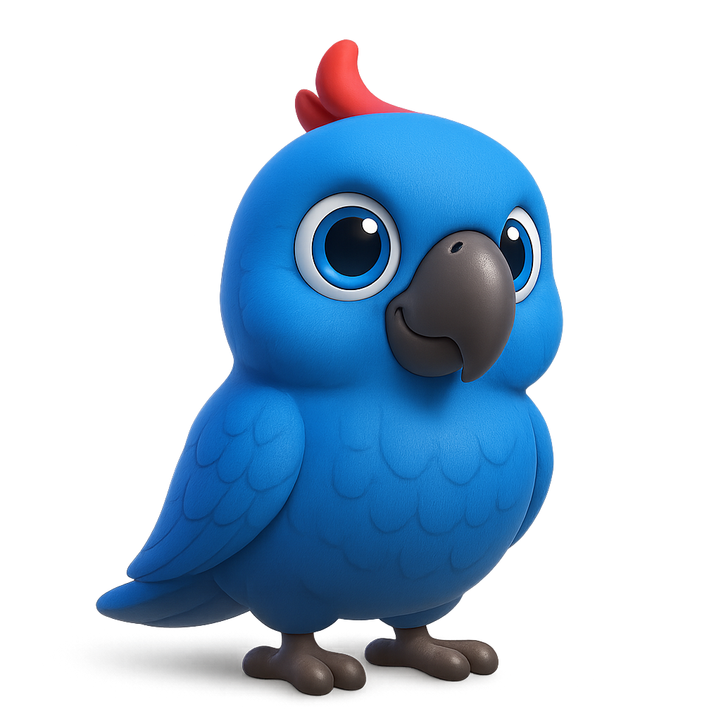 루리홍관조 (Blue Lory)