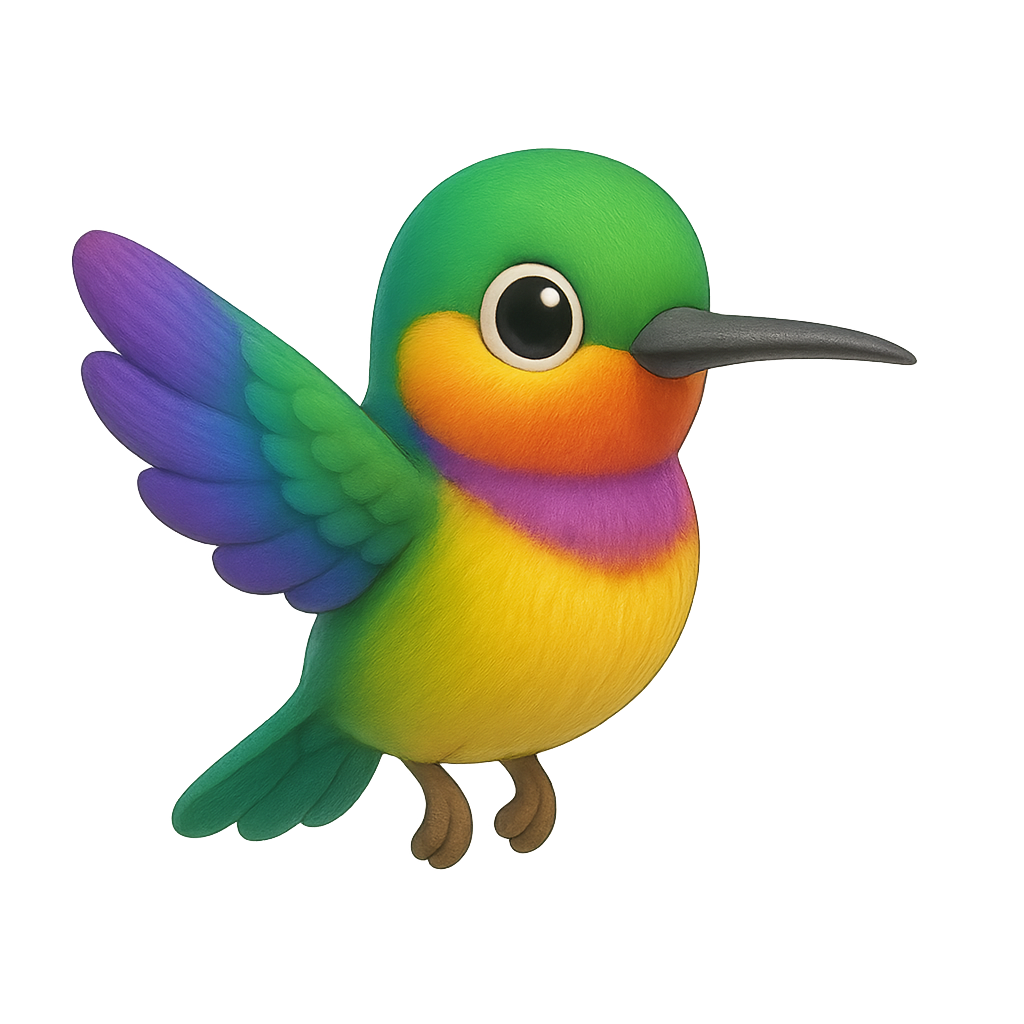 무지개벌새 (Rainbow Hummingbird)
