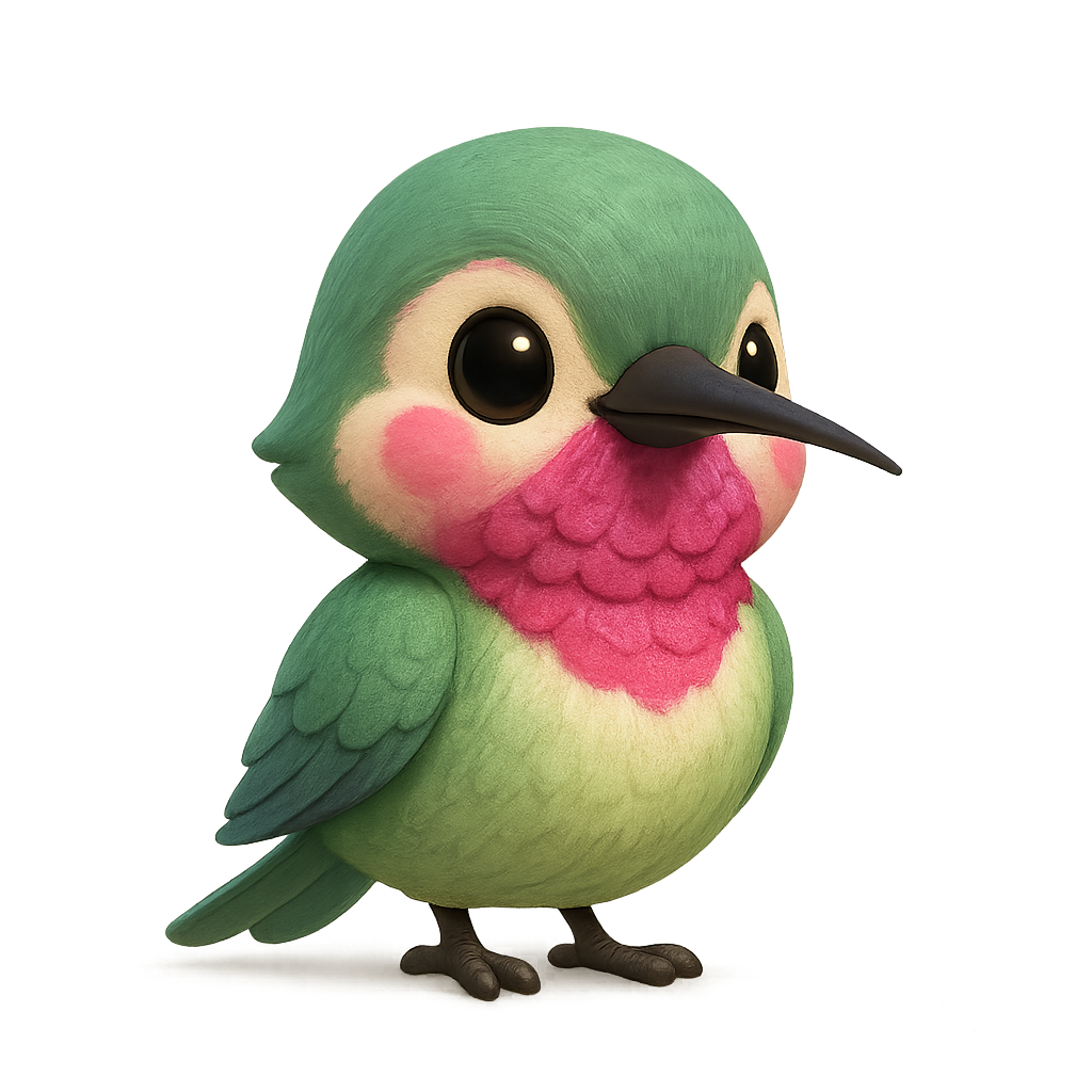 붉은목벌새 (Anna's Hummingbird)