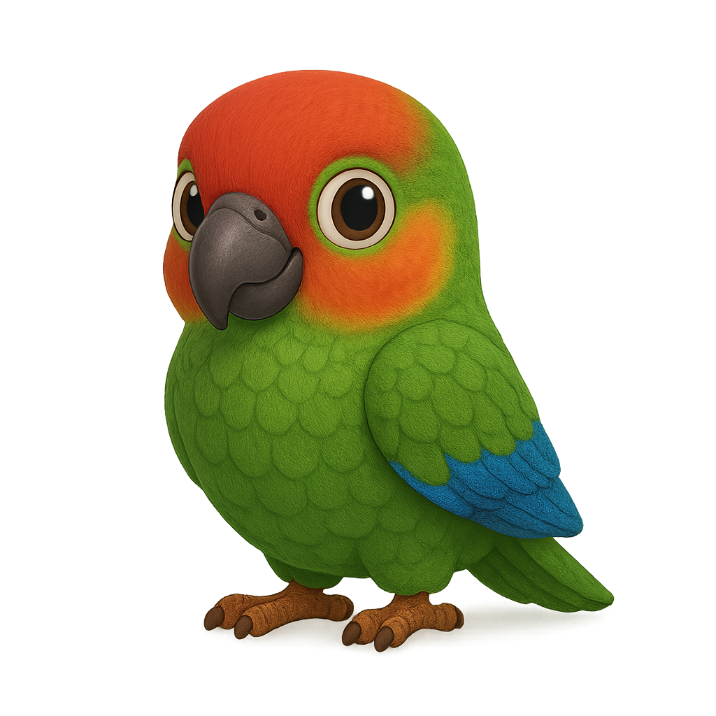 비단앵무 (Painted Parakeet)
