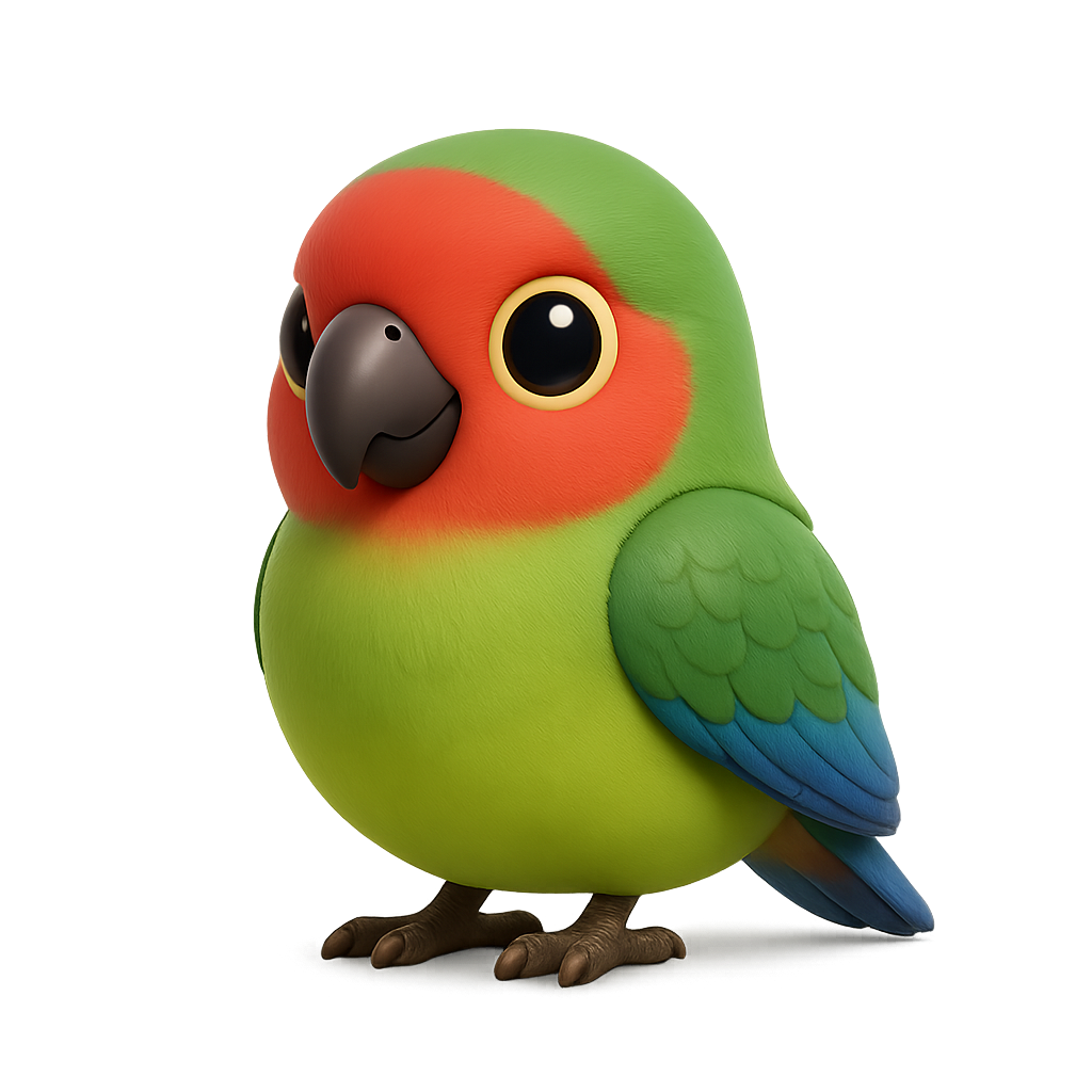 산홍관조 (Mountain Parakeet)
