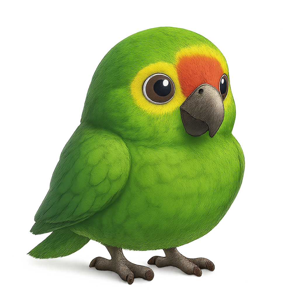 아마존홍관앵무 (Red-lored Amazon)