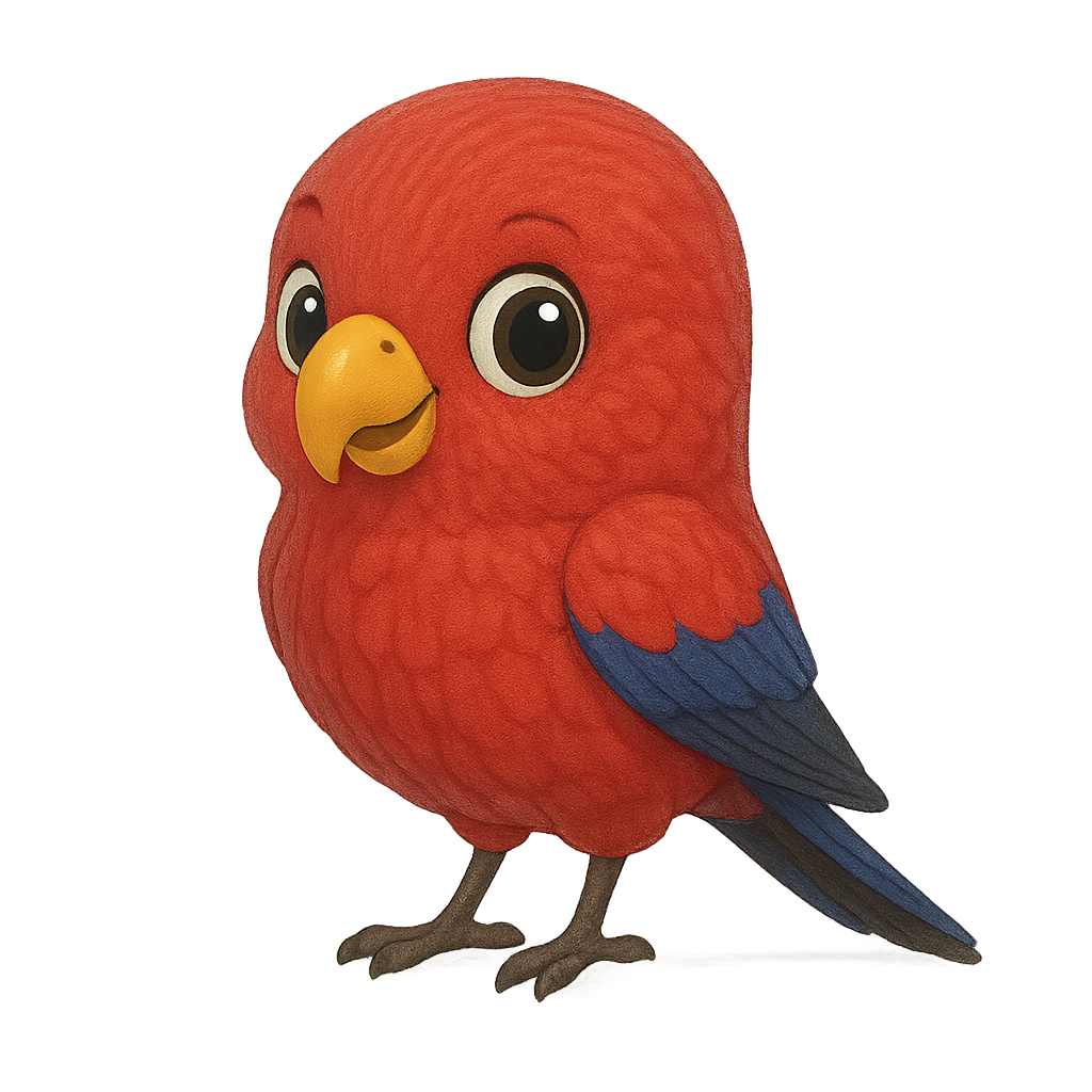 얼룩홍관조 (Red Lory)