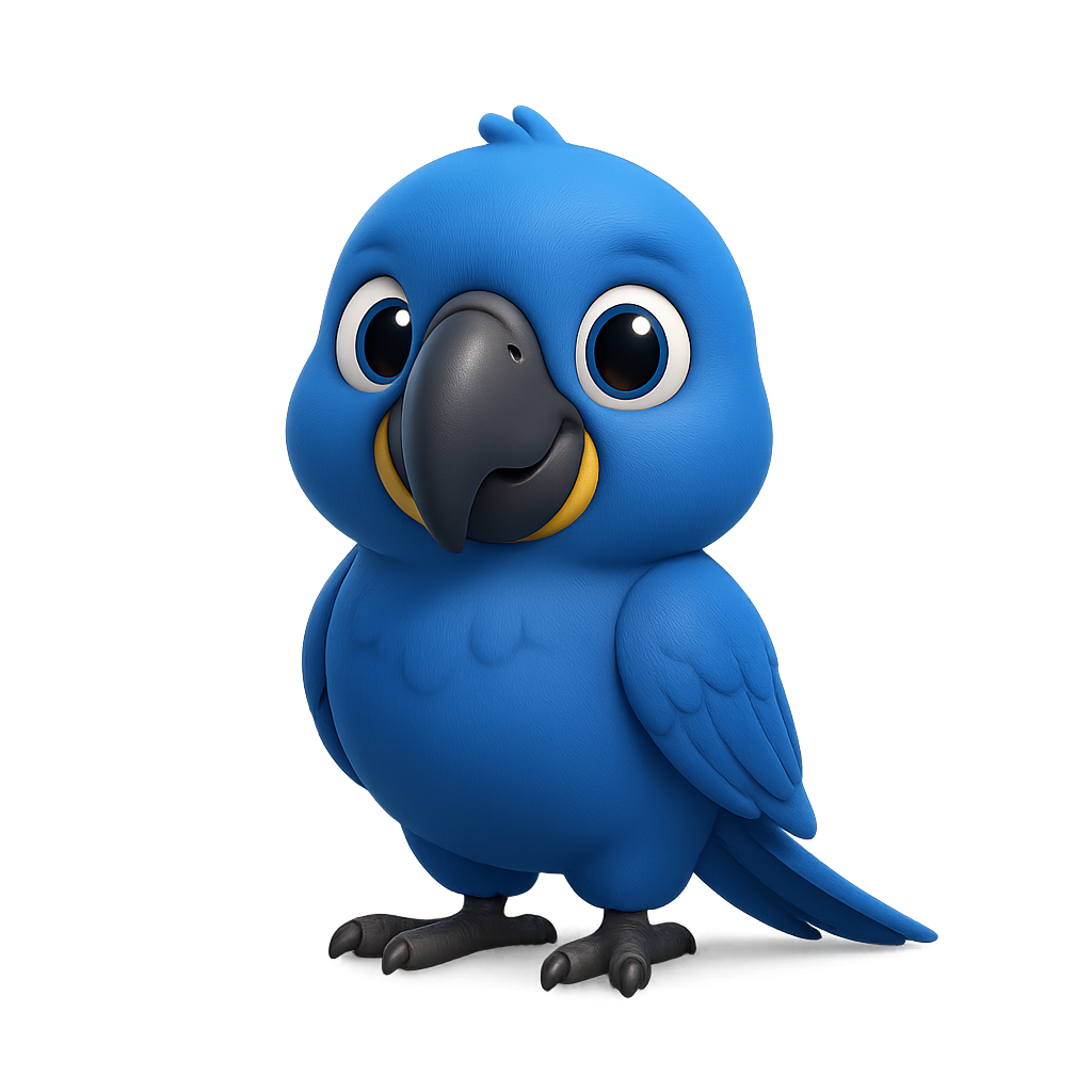 청자앵무 (Hyacinth Macaw)