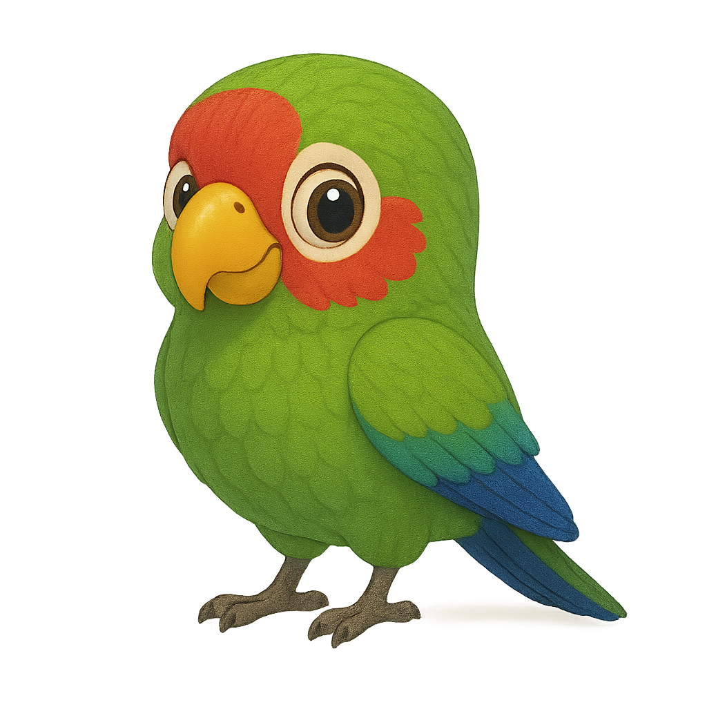 초록금강앵무 (Military Macaw)