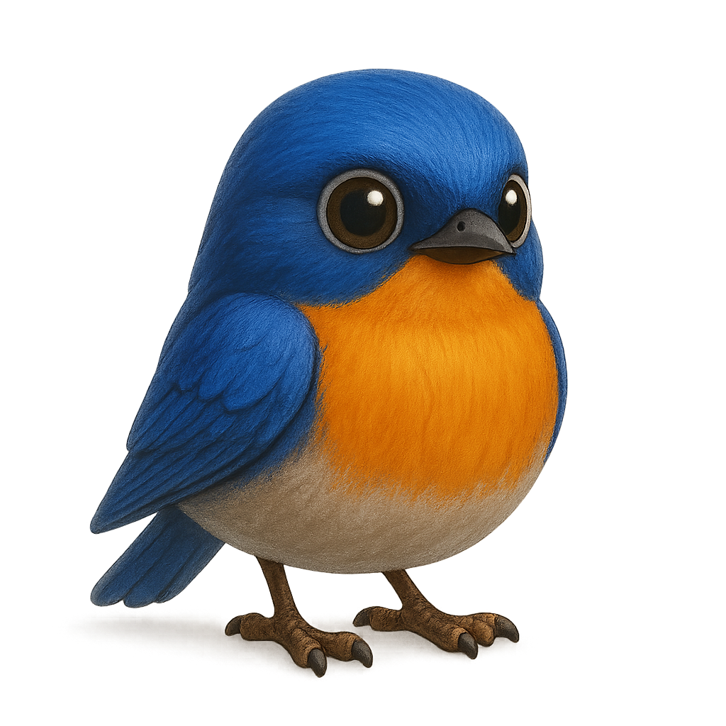 파랑지빠귀 (Indian Blue Robin)