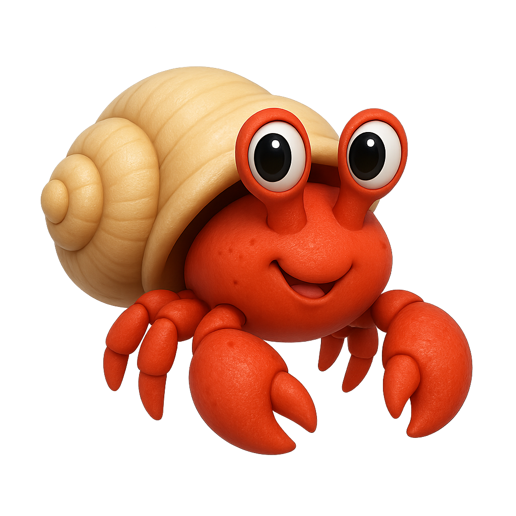 레드 허밋 크랩 (Red Hermit Crab)