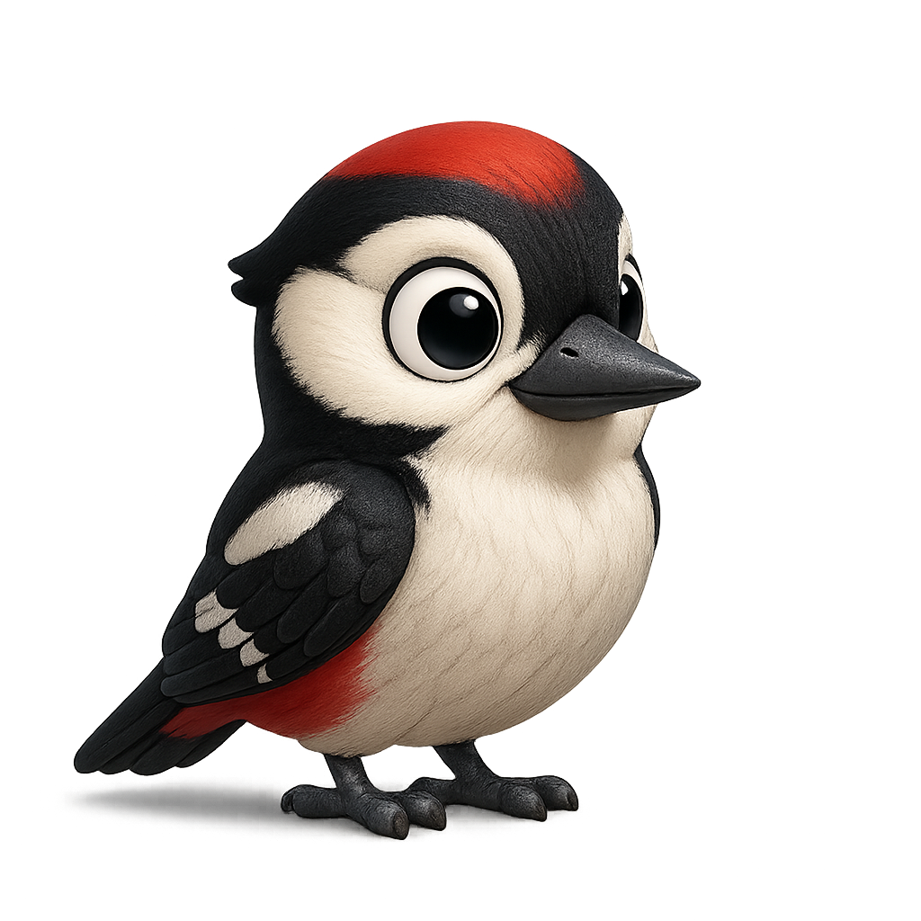 오색딱따구리 (Great Spotted Woodpecker)