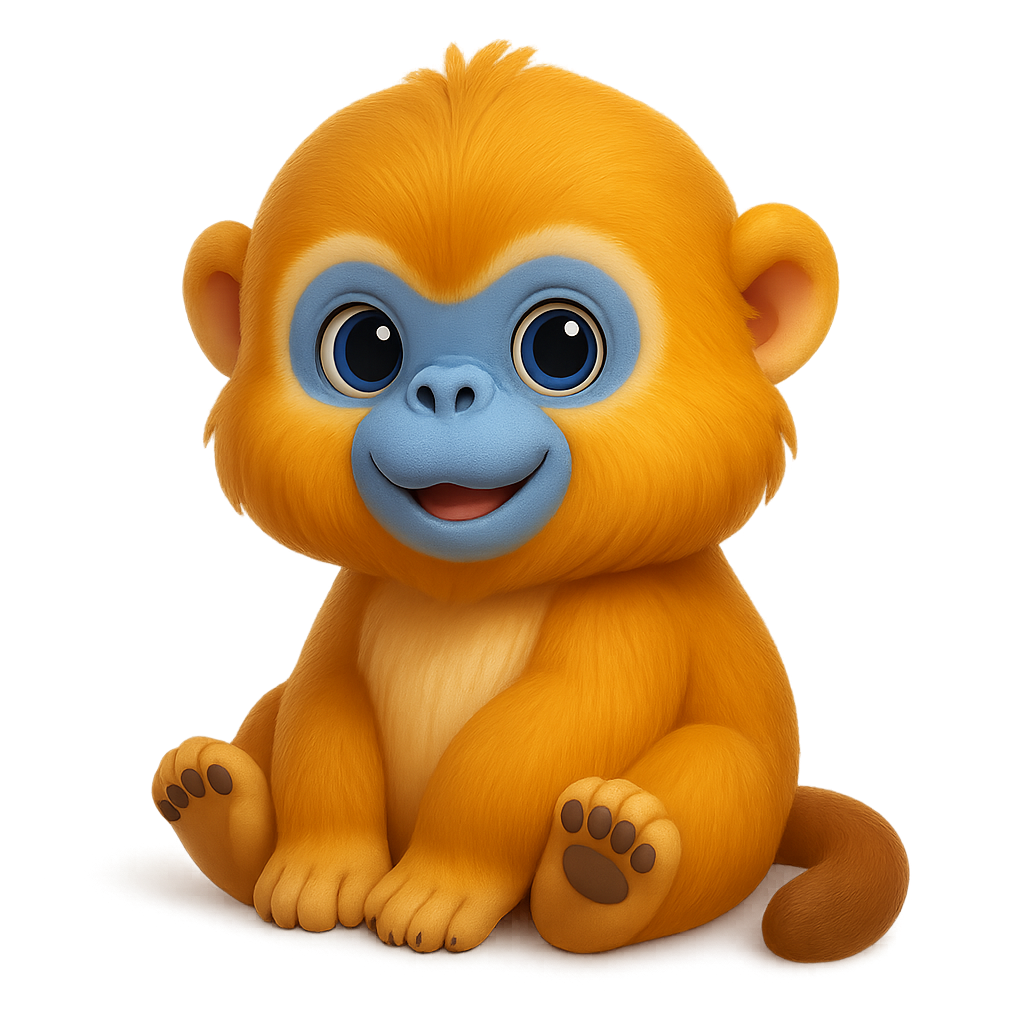 금사후 (Golden Snub-nosed Monkey)