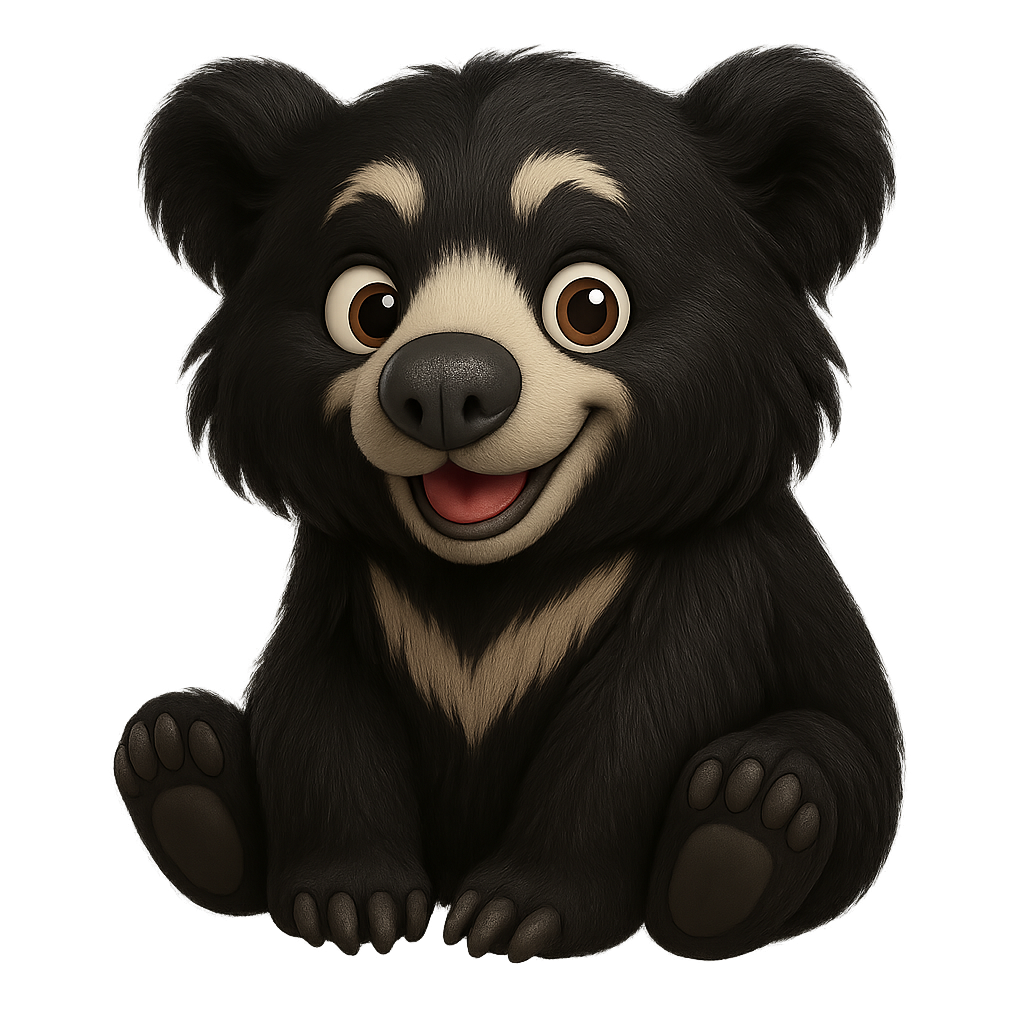 느림보곰 (Sloth Bear)