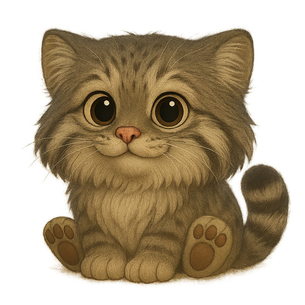 마누올 (Manul, Pallas’s Cat)