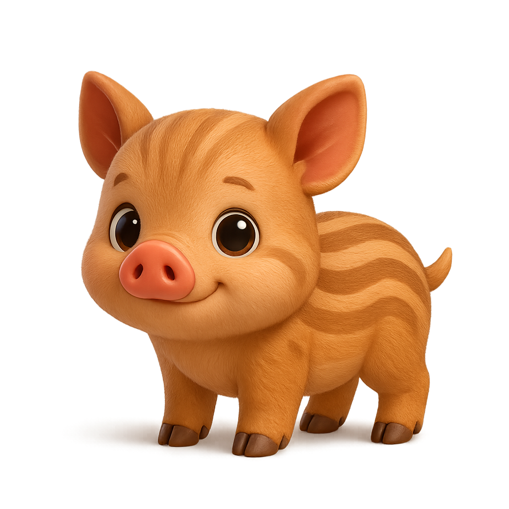 미니돼지 (Wild Piglet)