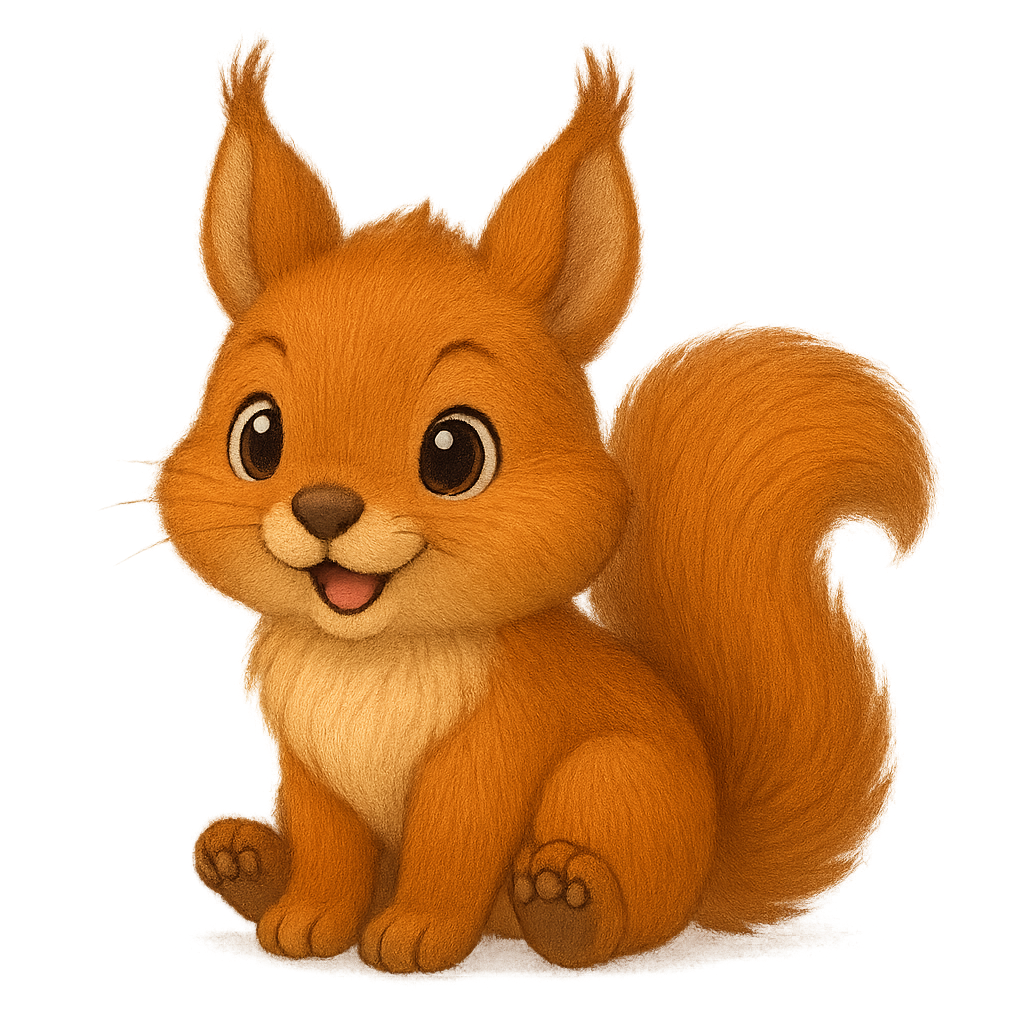 붉은다람쥐 (Red Squirrel)