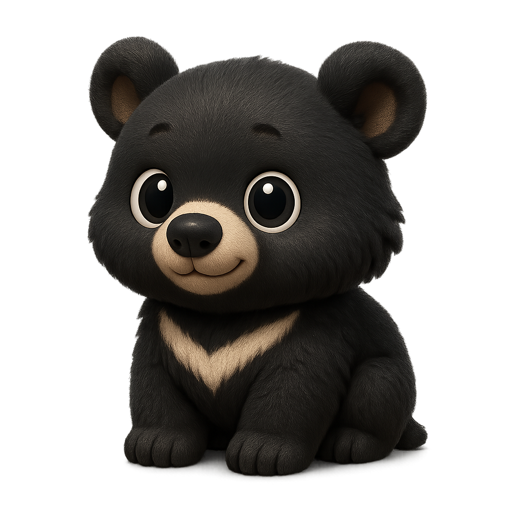 아시아 흑곰 (Asian Black Bear)