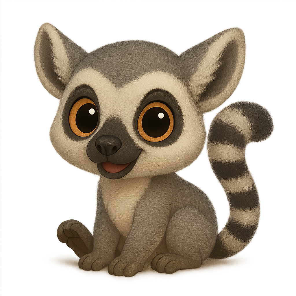 점박이꼬리여우원숭이 (Ring-tailed Lemur)