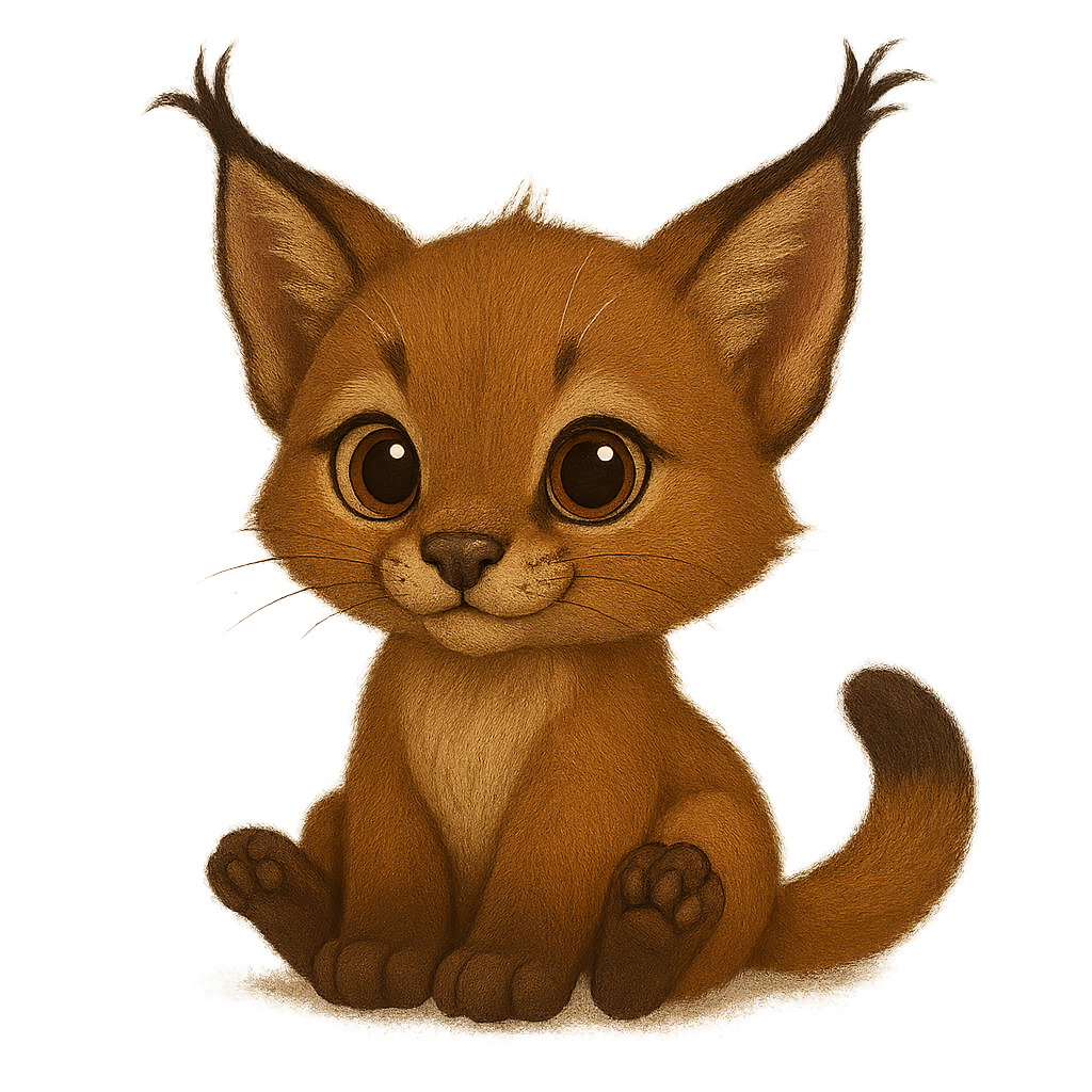 카라칼새끼 (Caracal Kitten)