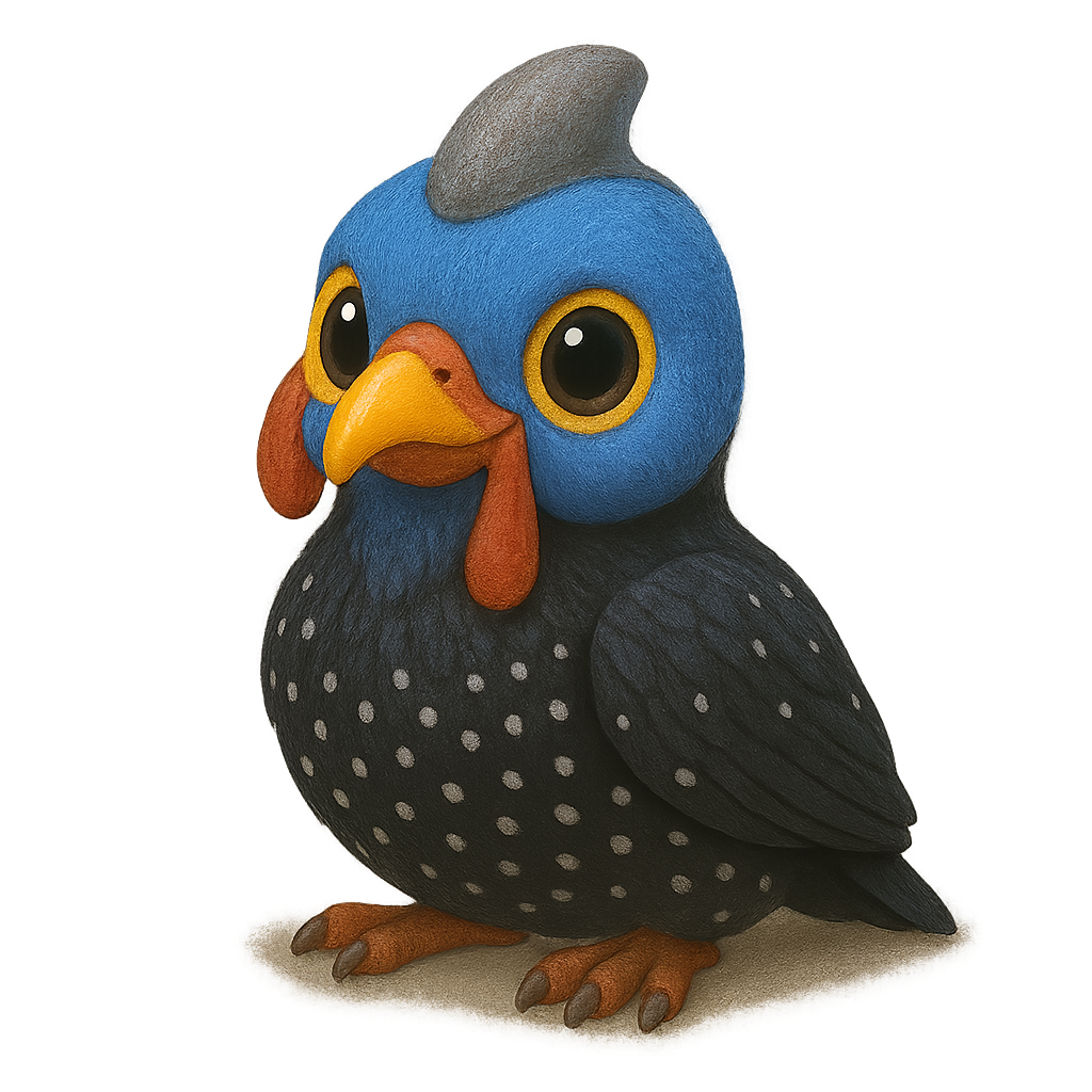 투구뿔닭