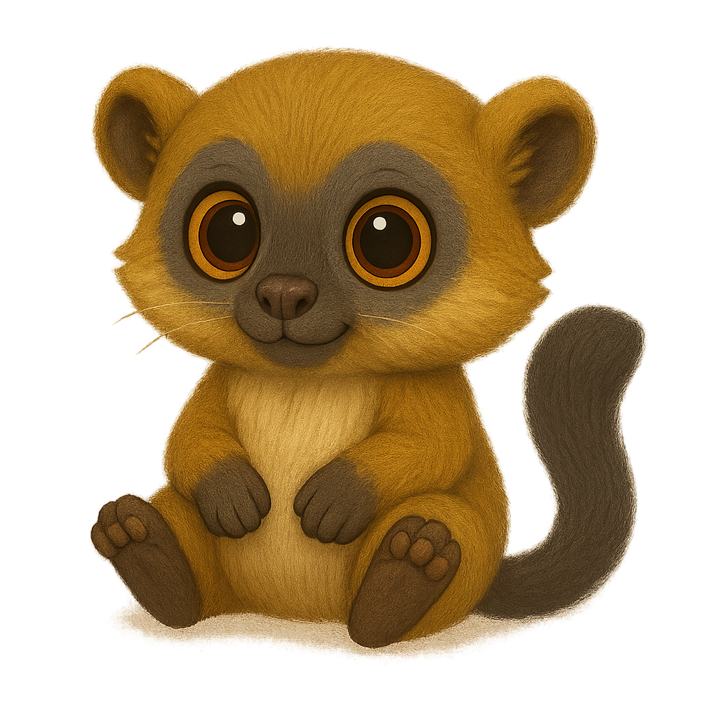 황금여우원숭이 (Golden Bamboo Lemur)